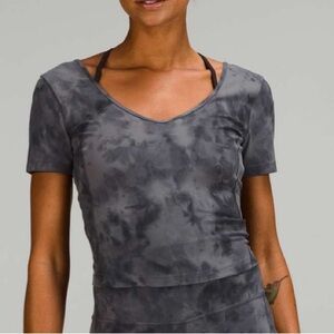 NWT Lululemon Align T Shirt Size 6 Diamond Dye